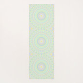 Funky Hippie Mandala Yogamatte (Rückseite)