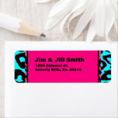 Funky Hot Pink Zebra Geetah Custom Color (Insitu)