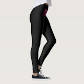 Funky Hot Roink Imitate Glitzer Gymnastik Queen Te Leggings (Rechts)