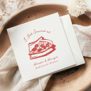 Funky I Got Pizza Probe Dinner Serviette