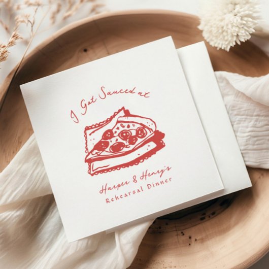 Funky I Got Pizza Probe Dinner Serviette