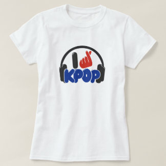 Funky I LIEBE KPOP LOGO Basic T - Shirt