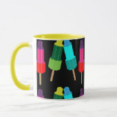 Funky Ice-Cream-Muster | Eiscreme Tasse (Links)