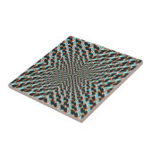 Funky Illusion Fliese (Seite)