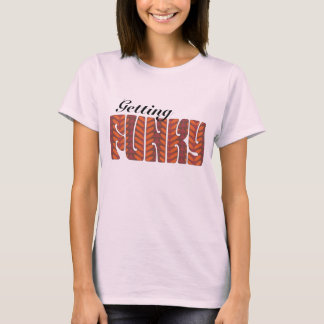 Funky (in rot) T-Shirt