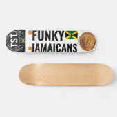 FUNKY JAMAICANS 7 3/4" Skateboard Deck (Horizontal)