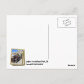 Funky Joshua Tree Postcard! Postkarte (Rückseite)