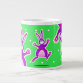 Funky Kaninchen, Jumbo-Tasse (Vorderseite)