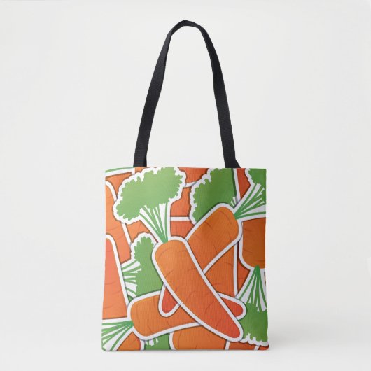 Funky Karotte Tasche (Vorderseite)