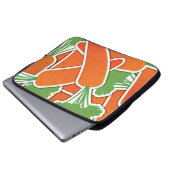 Funky Karotten! Laptopschutzhülle (Vorne Knopf)