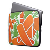Funky Karotten! Laptopschutzhülle (Vorderseite Links)