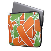 Funky Karotten! Laptopschutzhülle (Vorderseite Links)