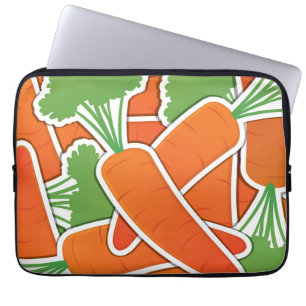 Funky Karotten! Laptopschutzhülle