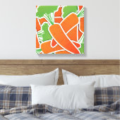 Funky Karotten! Leinwanddruck (Insitu (Schlafzimmer))