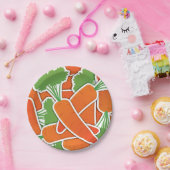 Funky Karotten! Pappteller (Party)