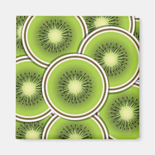 Funky Kiwi Frucht Magnet