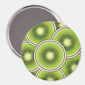 Funky Kiwi Frucht Magnet (Vorderseite/Rückseite)