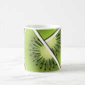 Funky Kiwi Obstkeile Kaffeetasse (Mittel)