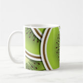 Funky Kiwi Obstkeile Kaffeetasse (Links)