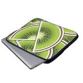 Funky Kiwi Obstkeile Laptopschutzhülle (Vorne Knopf)