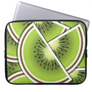Funky Kiwi Obstkeile Laptopschutzhülle