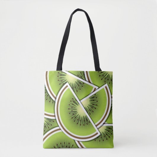 Funky Kiwi Obstkeile Tasche (Vorderseite)