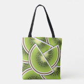 Funky Kiwi Obstkeile Tasche (Rückseite)