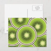 Funky Kiwi Postkarte (Vorne/Hinten)