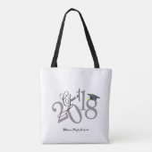 Funky Klasse von Abschluss 2019 Tasche (Rückseite)