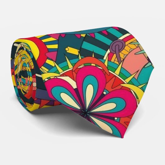 Funky Krawatte (Gerollt)