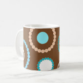 Funky Kreise - Tasse (Vorderseite Links)