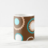 Funky Kreise - Tasse (Mittel)