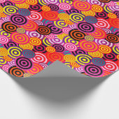 FUNKY KREISMUSTER GESCHENKPAPIER (Ecke)