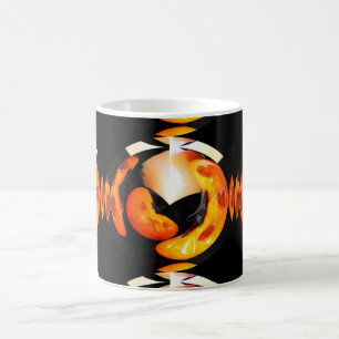 Funky Kürbis Kaffeetasse