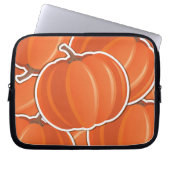 Funky Kürbis Laptopschutzhülle (Vorderseite)