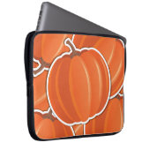 Funky Kürbis Laptopschutzhülle (Vorne Rechts)