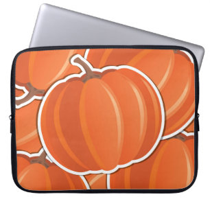 Funky Kürbis Laptopschutzhülle
