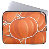 Funky Kürbis Laptopschutzhülle (Vorderseite)