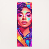 Funky Lady Digital Artwork Yogamatte (Vorderseite)