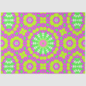 Funky Lavender, Lime Green & Yellow Decoupage Seidenpapier (Vorderseite)