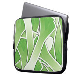 Funky leek laptopschutzhülle (Vorderseite Links)
