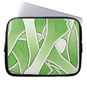 Funky leek laptopschutzhülle (Vorderseite)