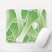 Funky leek mousepad (Mit Mouse)