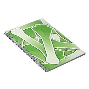 Funky leek notizblock