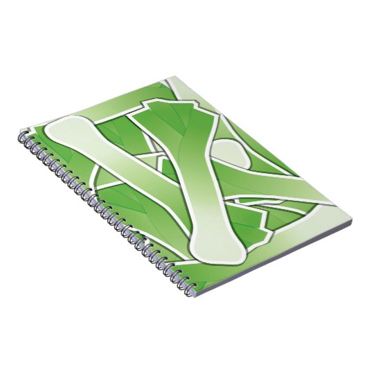 Funky leek notizblock (Rechte Seite)