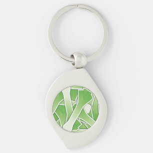 Funky leek schlüsselanhänger