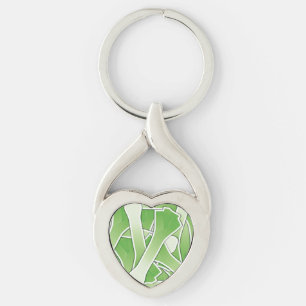 Funky leek schlüsselanhänger