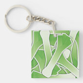Funky leek schlüsselanhänger (Vorderseite)