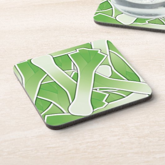 Funky leek untersetzer (Linke Seite)