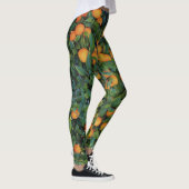 Funky Leggings des Orangenbaums mit Orangen und (Rechts)